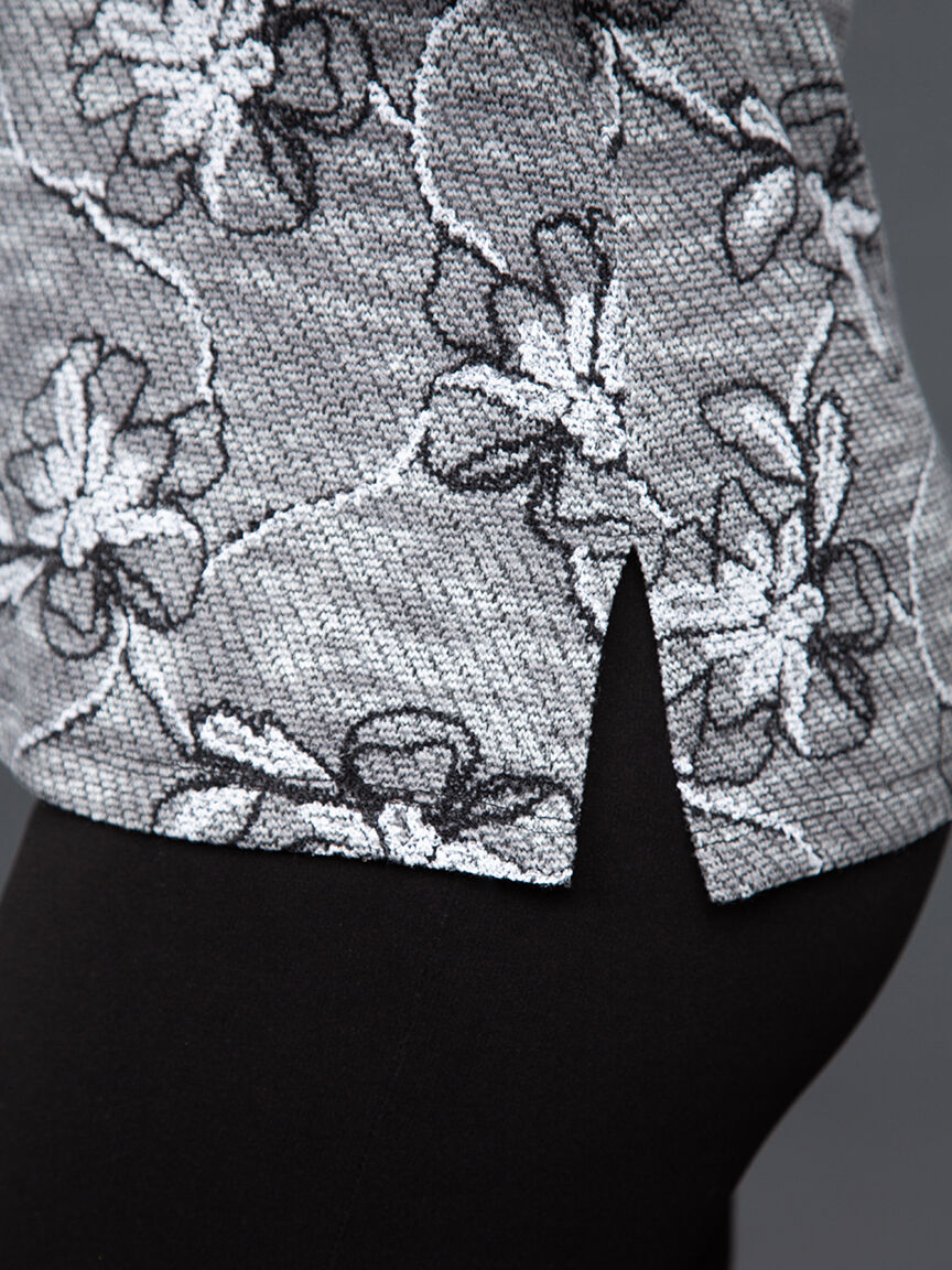 Long Sleeve Hatchi Knit Top Image 5