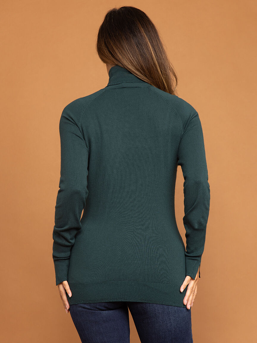 Long Sleeve Turtleneck w/ Lurex