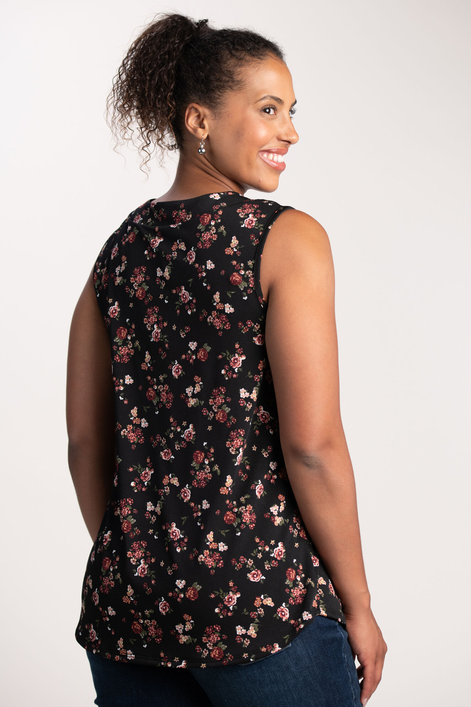 Sleeveless Keyhole Top  Image 2