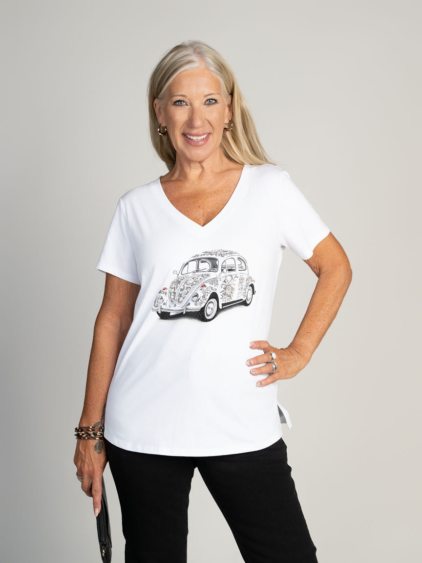 Volkswagen Beetle Graphic Tee Image 1