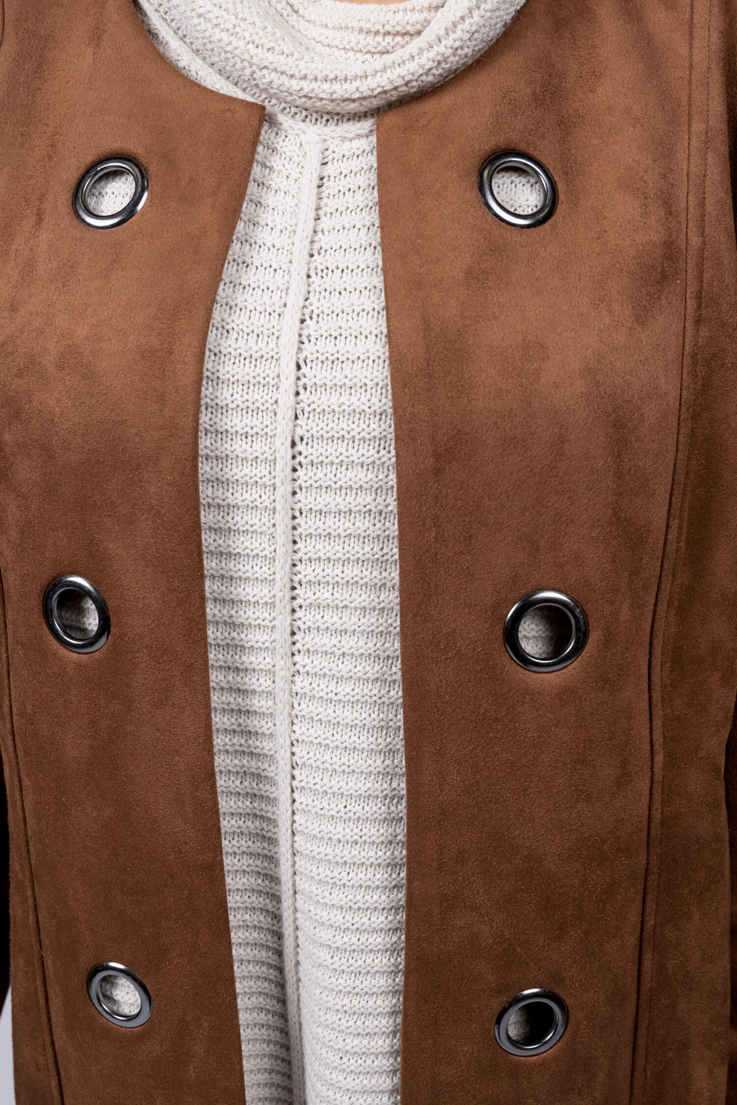 Faux Suede Jacket Image 2