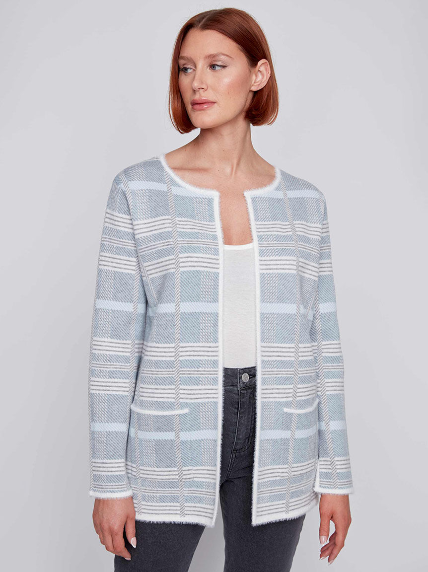 Long Sleeve Open Cardigan  Image 1