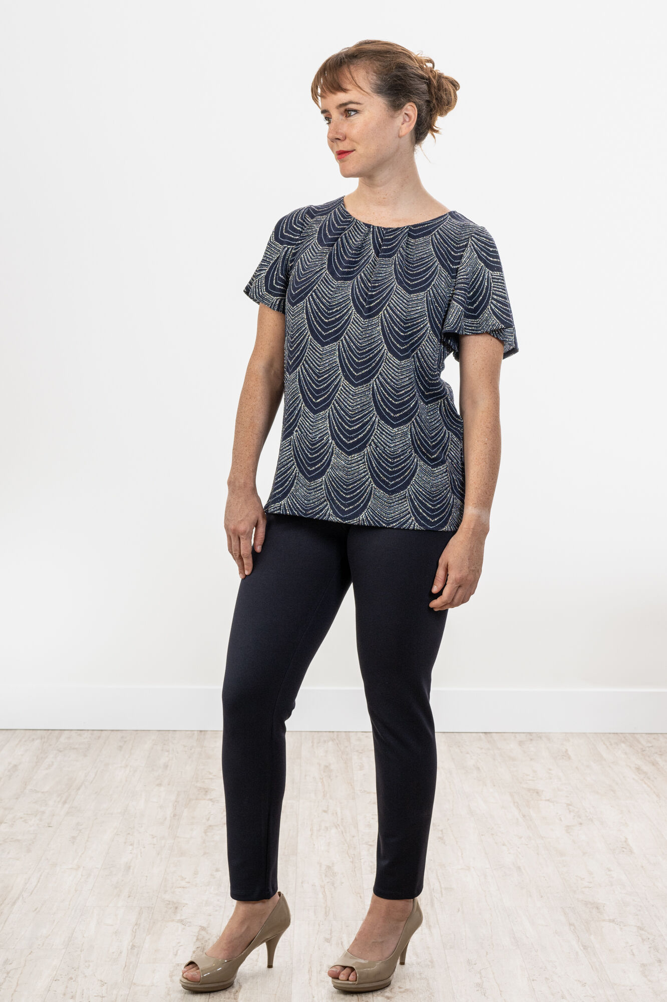 Sparkly Glitter Shimmering Shirt  Image 3