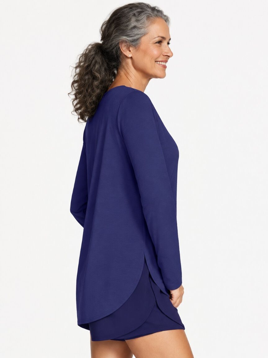 GO DRI Swfit Long Sleeve Tunic Crew