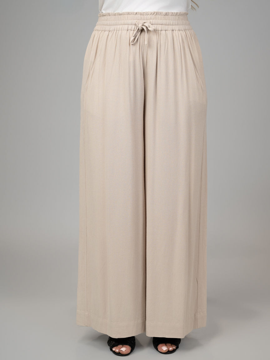 Pull-On Linen Pants