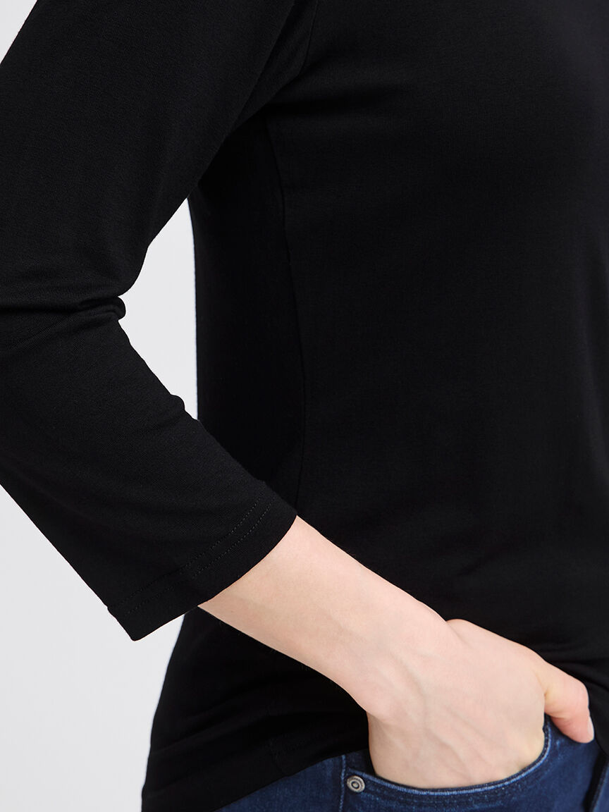 Reversible 3/4 Sleeve Top