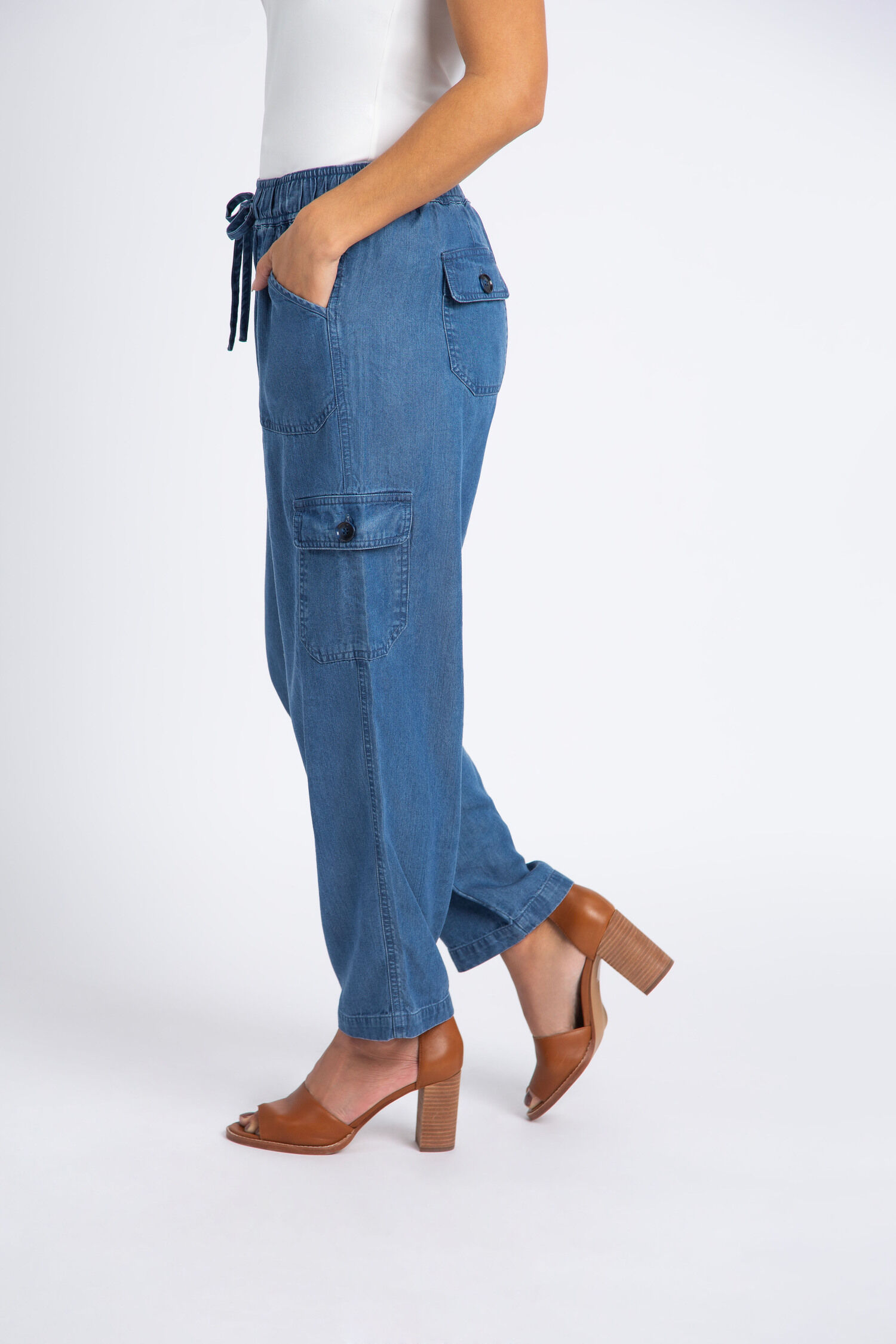 Cargo Capri Pants  Image 2