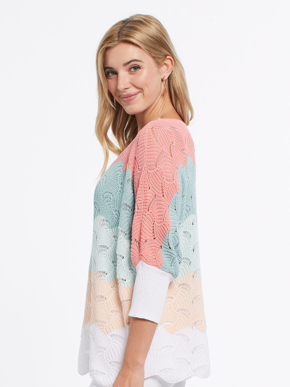 Pointelle Cali Sweater  Image 3