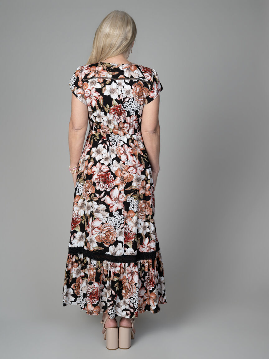 Short Sleeve Maxi Dress Image 5