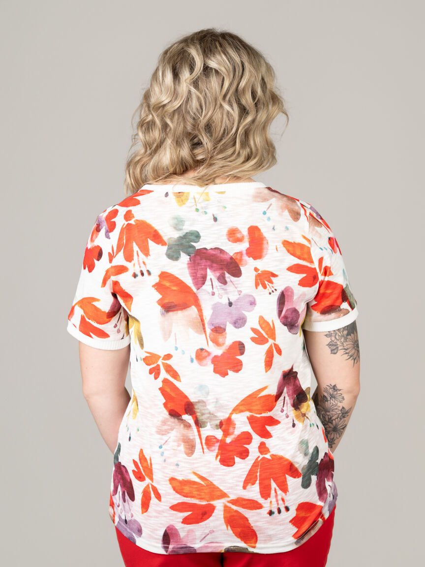 Lightweight Burnout Short Sleeve Tee