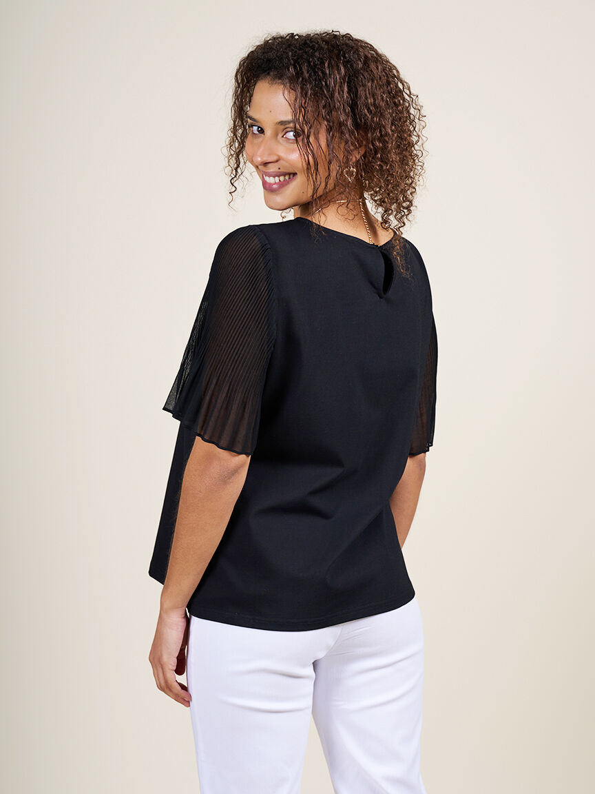 Short Sleeve with Pleats Image 2