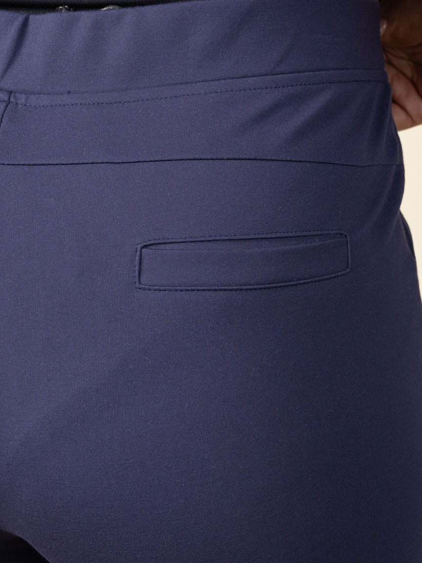 Pull-On Pants With Zippers
