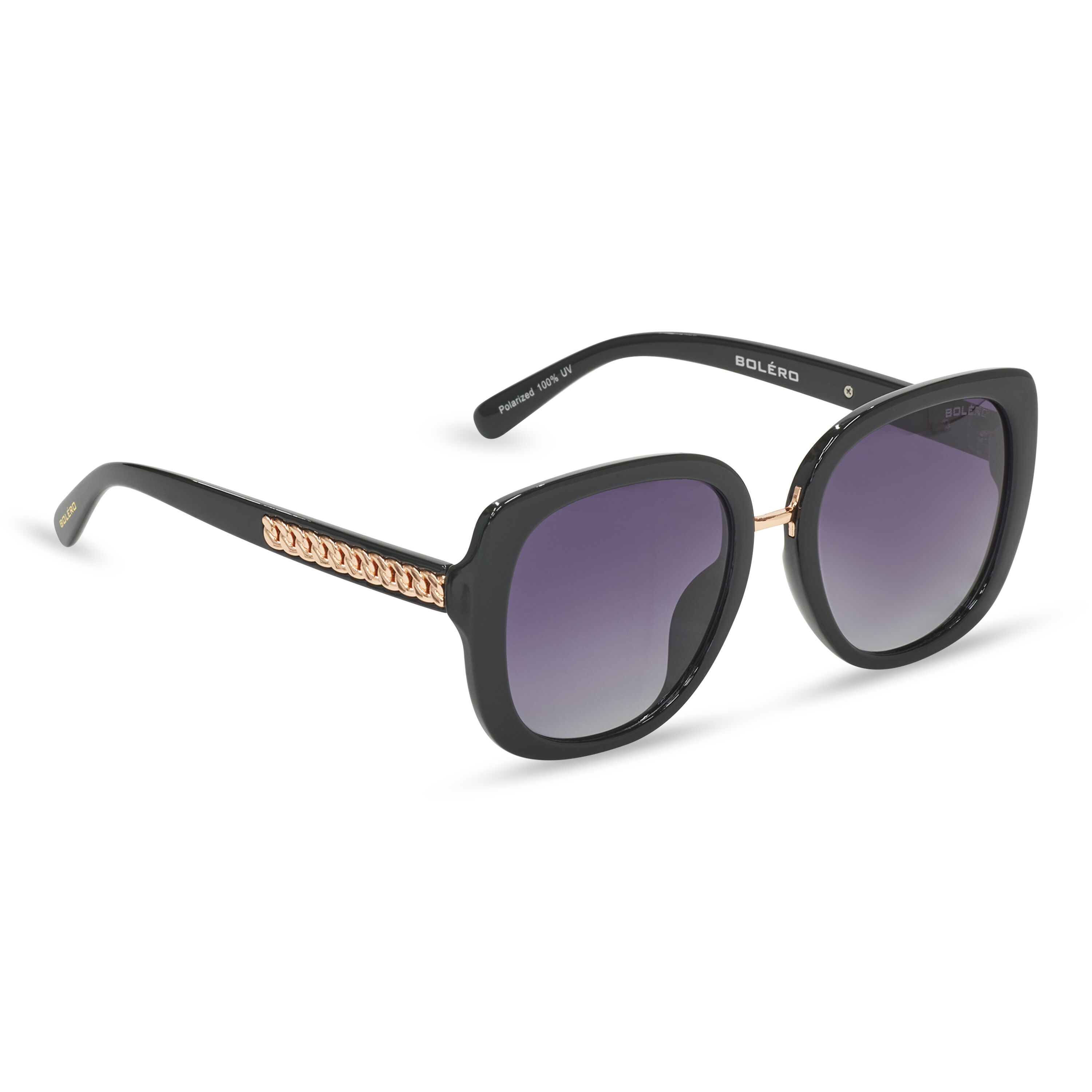 Sunglasses with Gold Chain Detail