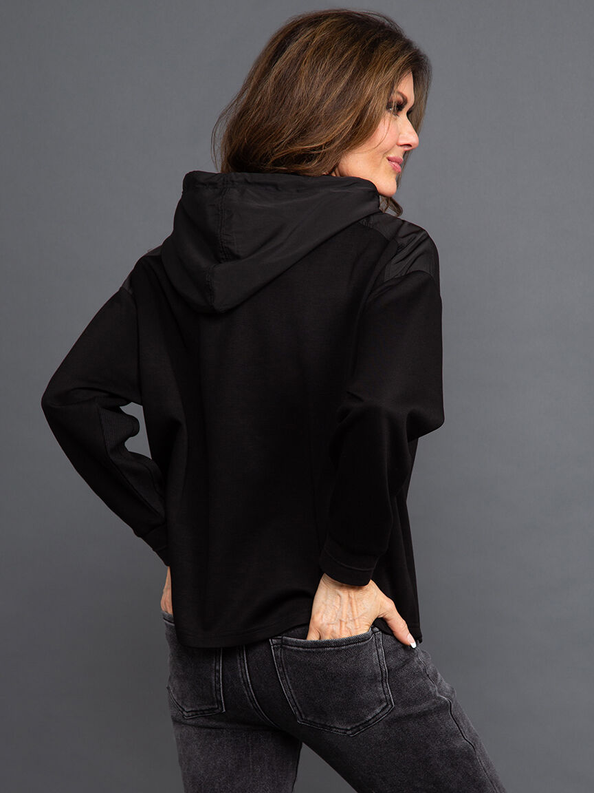 Long Sleeve Performance Knit Hoodie Image 4