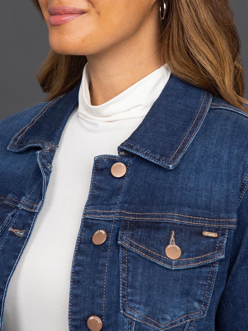 Anna Long Denim Jacket  Image 5
