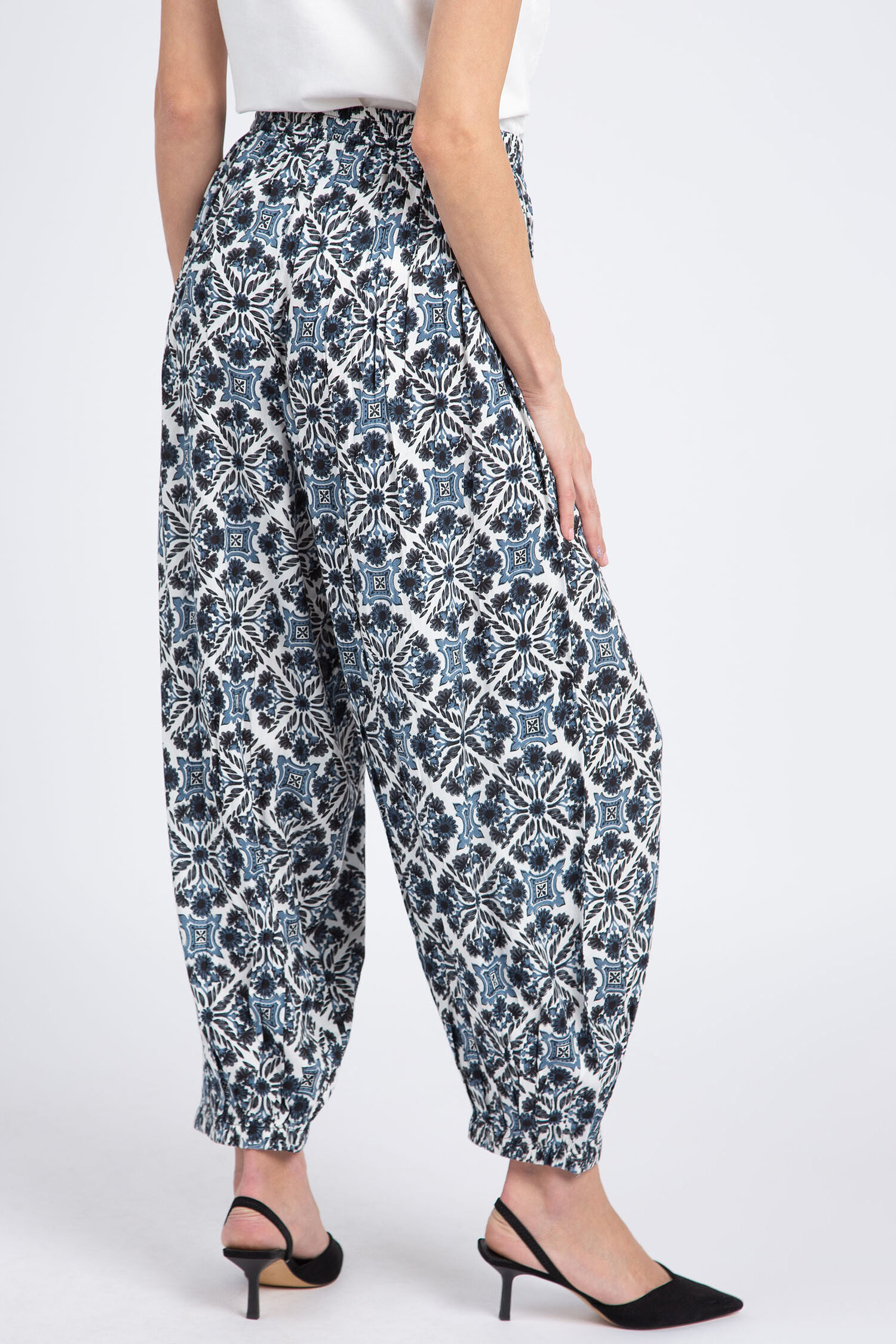Printed Balloon Pant Image 3