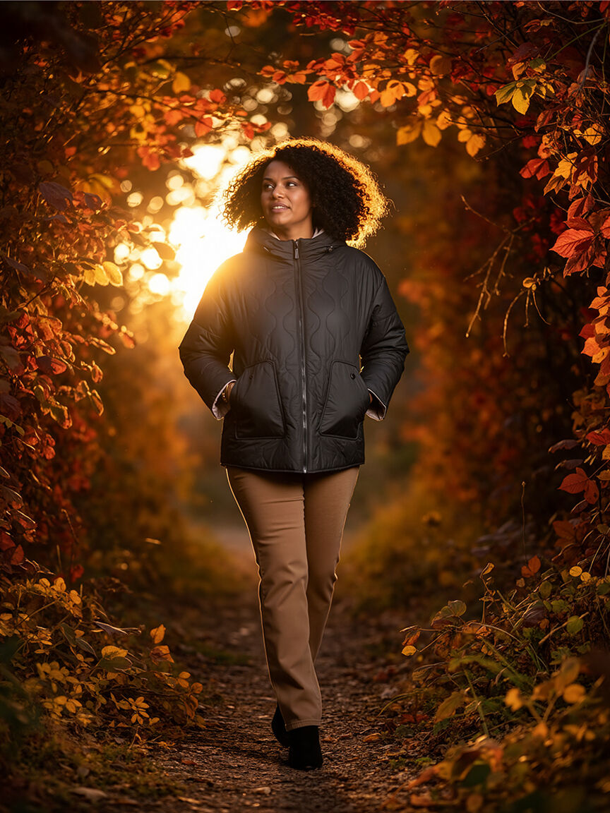 Reversible Quilted Puffer Jacket