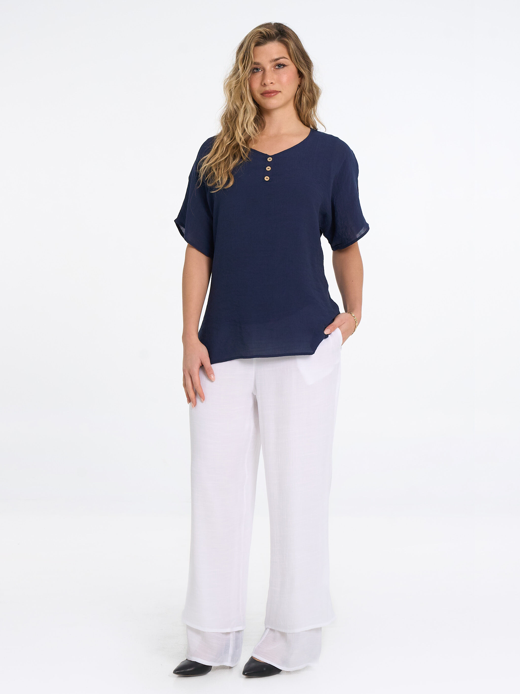 Wide Leg Flowy Pant Image 1