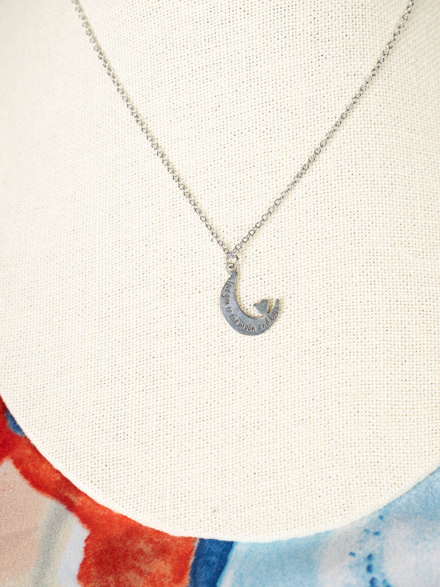 Love You to the Moon and Back Necklace