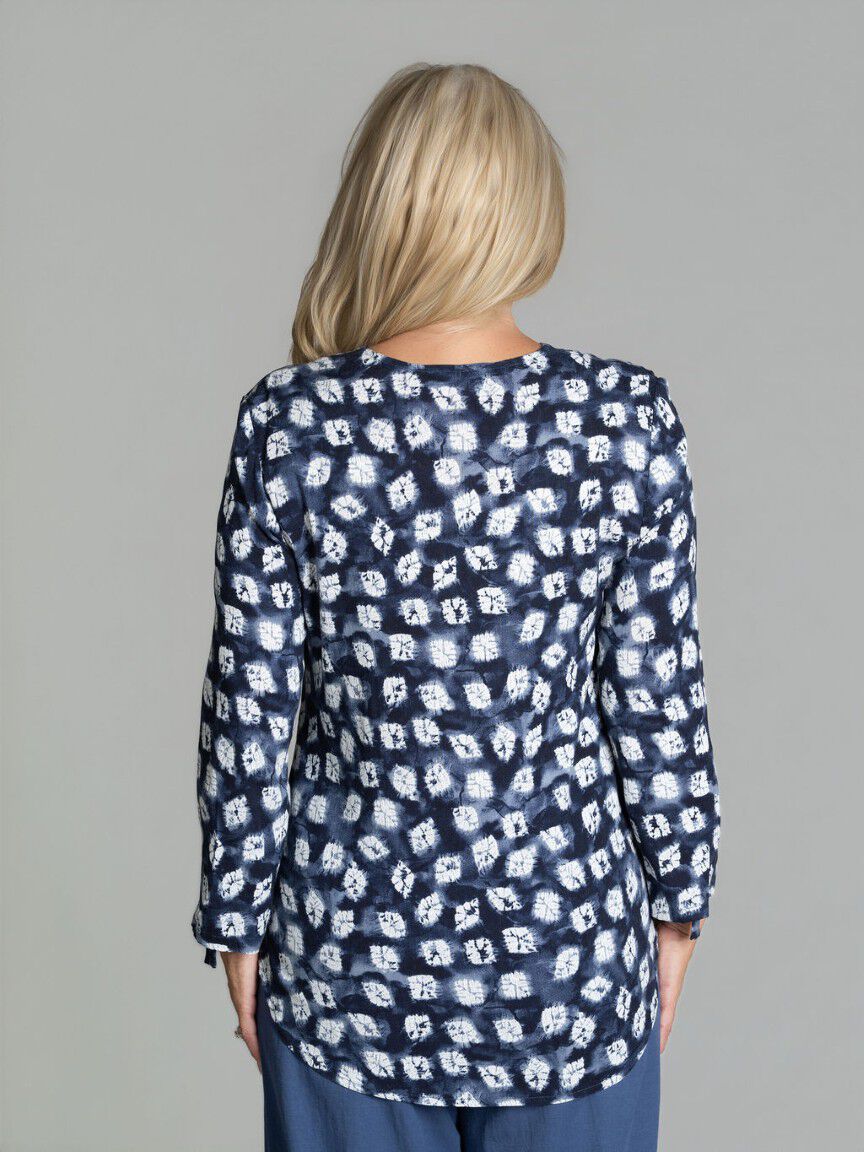 Henley Neck Top