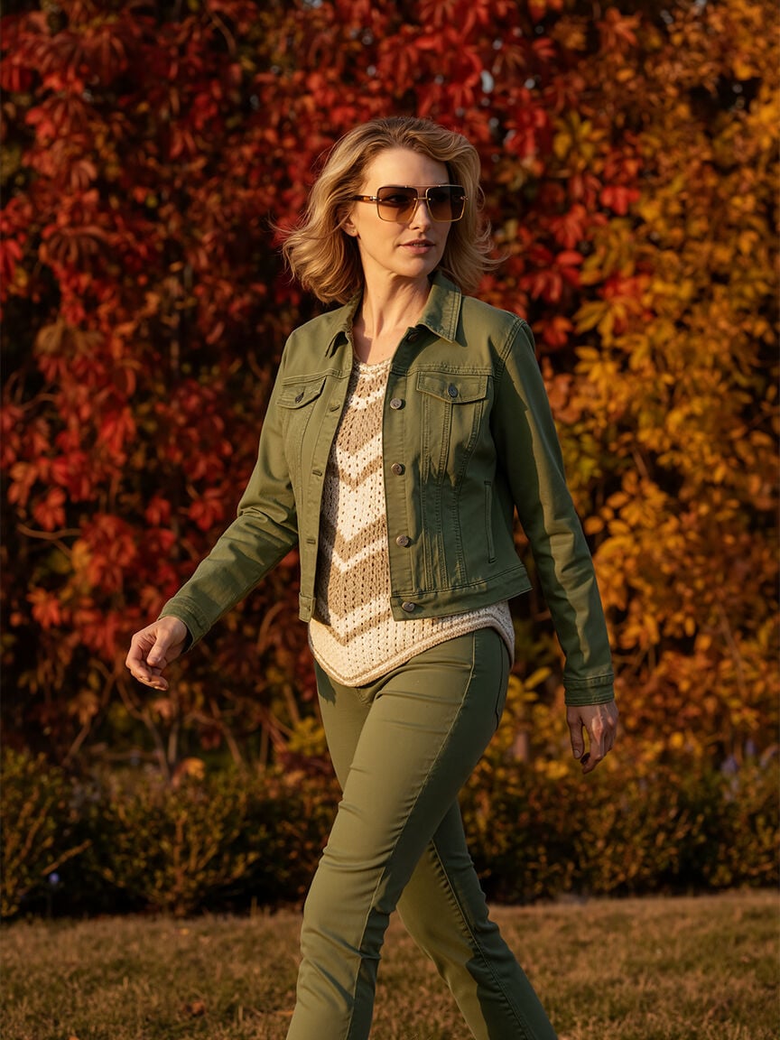 Double Pocket Classic Denim Jacket