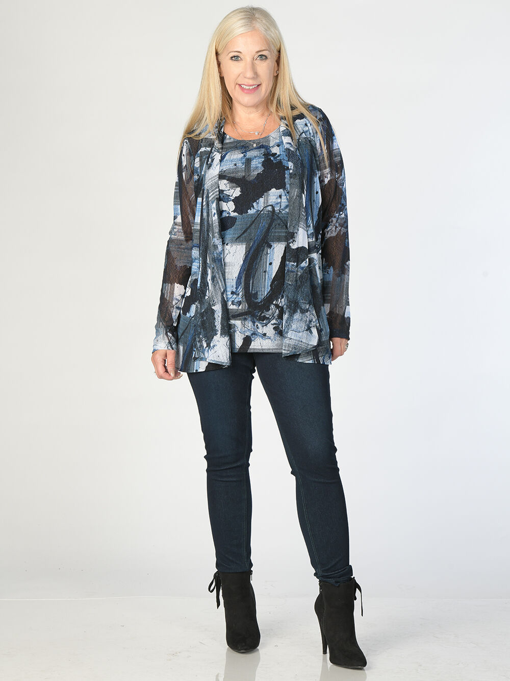 Artist's Paintbrush Cardigan Image 2