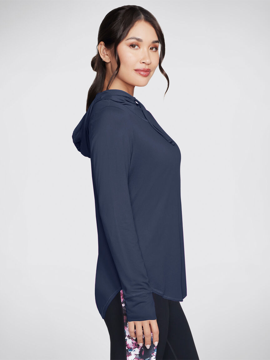 GO WALK Long Sleeve Hooded Top Image 2