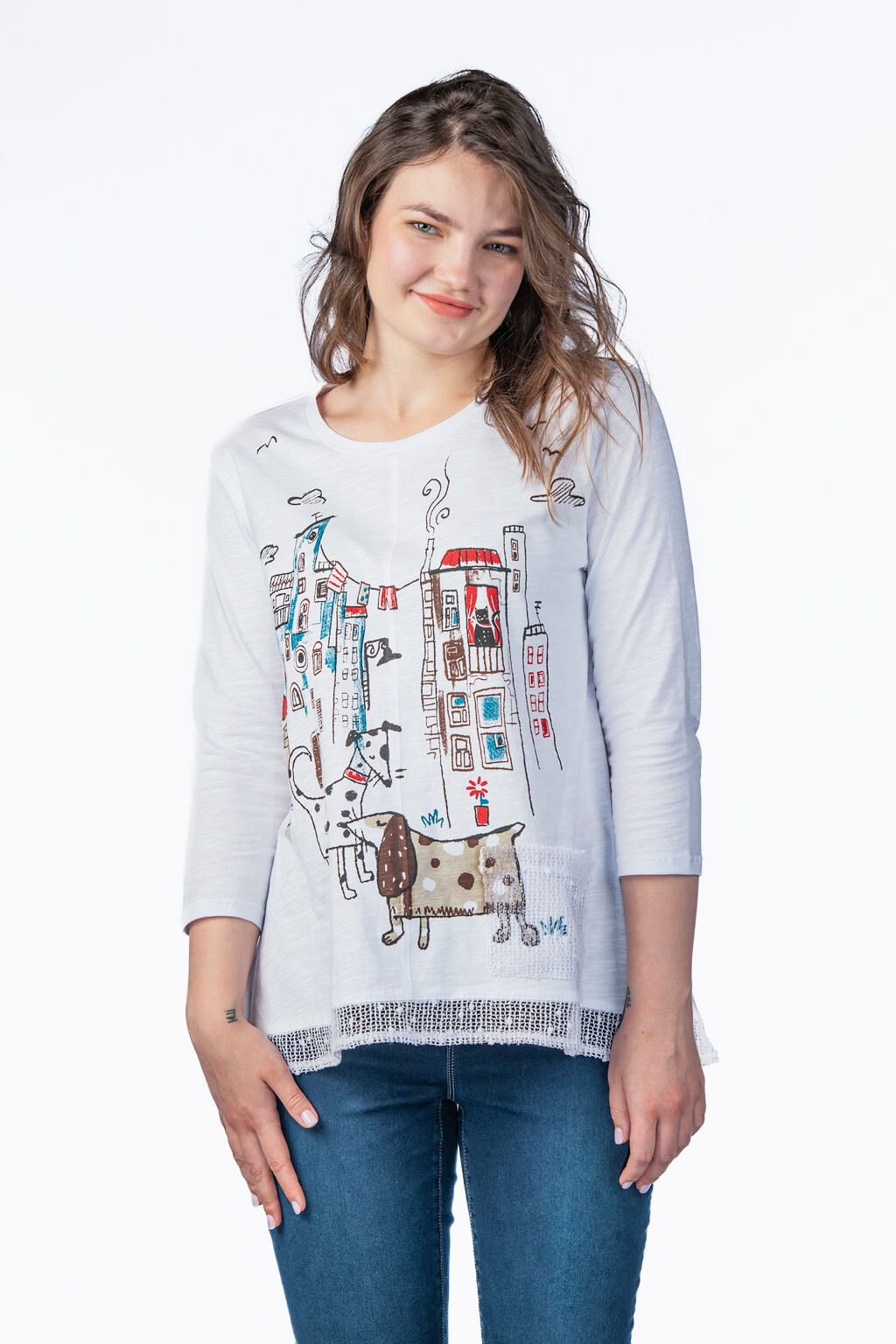 Dogs With Pocket Top Image 1