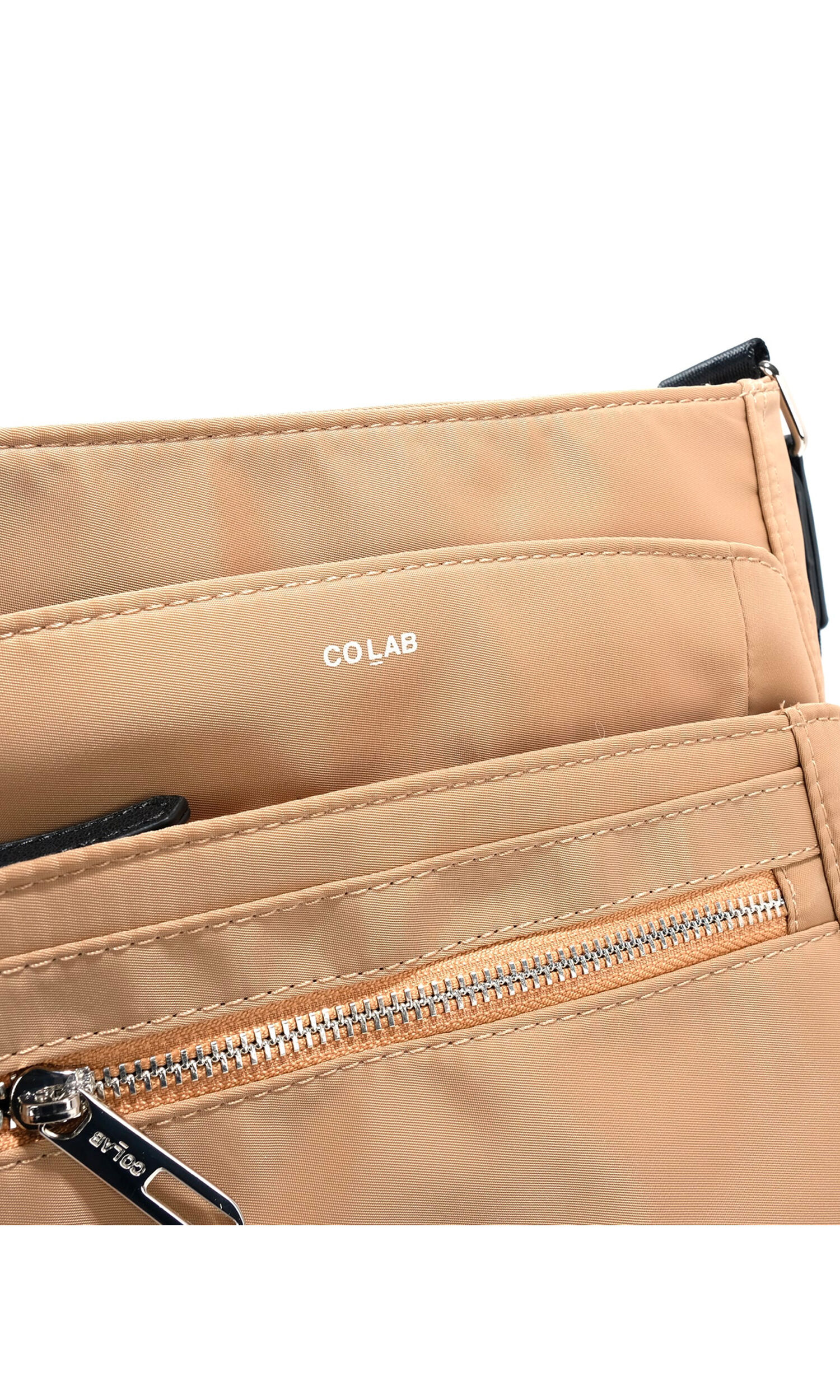 Vegan Leather Organised Crossbody Bag Image 5