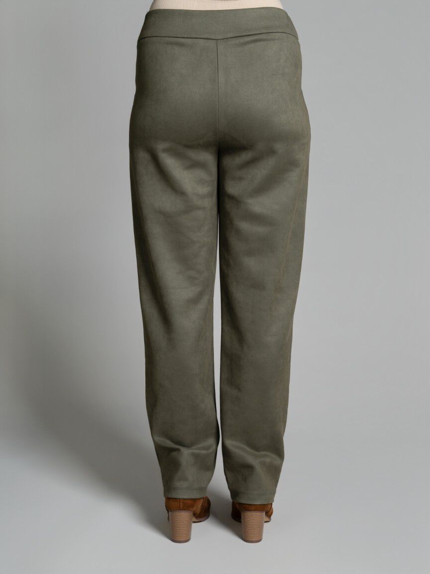 Pull-On Straight Leg Pants