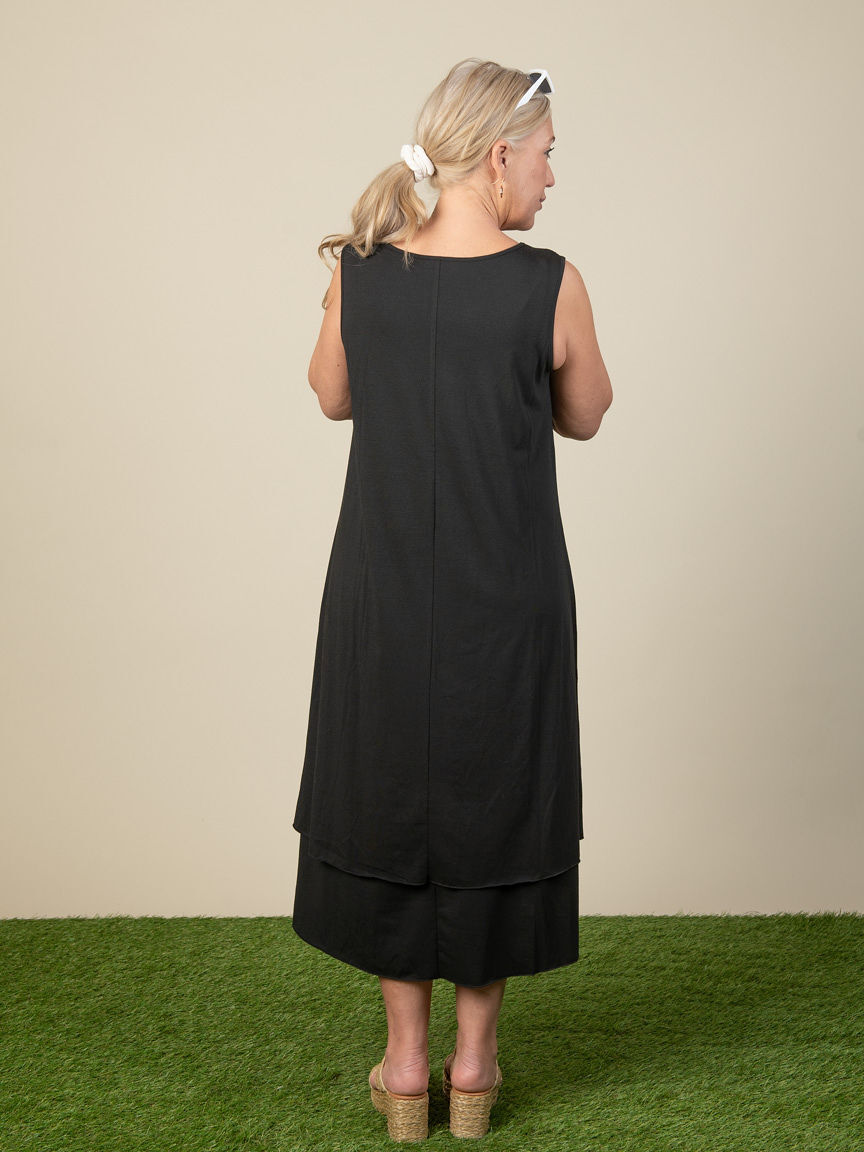 Sleeveless Flowy Midi Dress Image 2