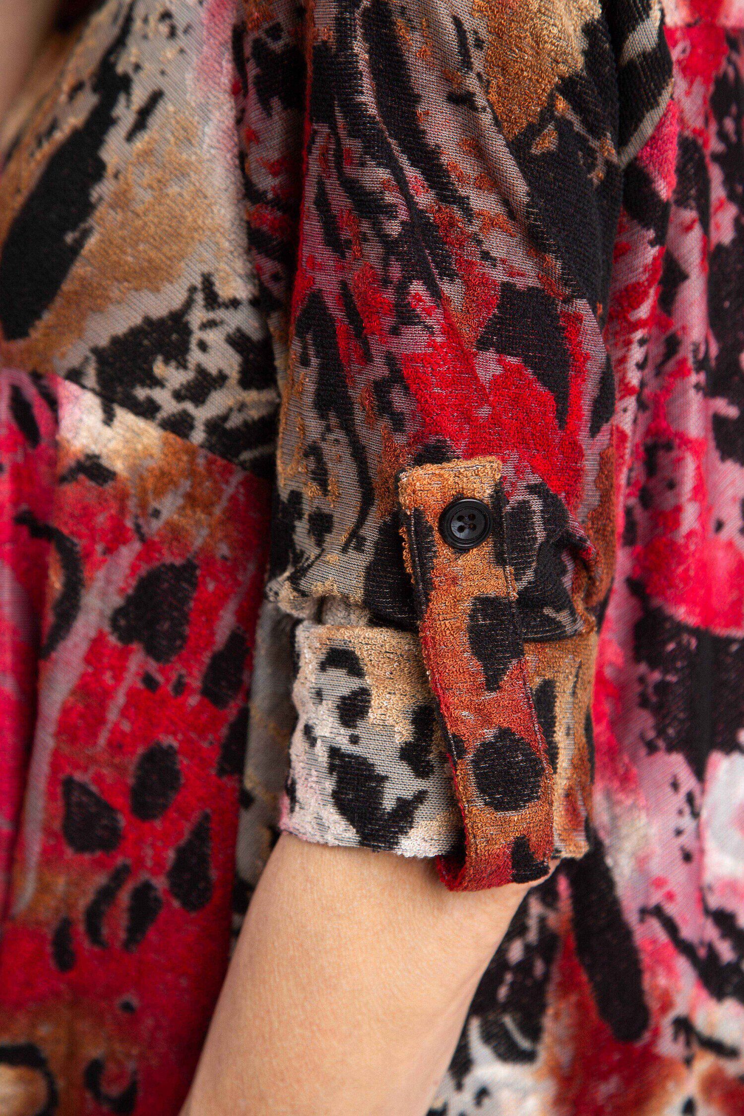 Long Sleeve Striped Turtleneck Sweater  Image 4