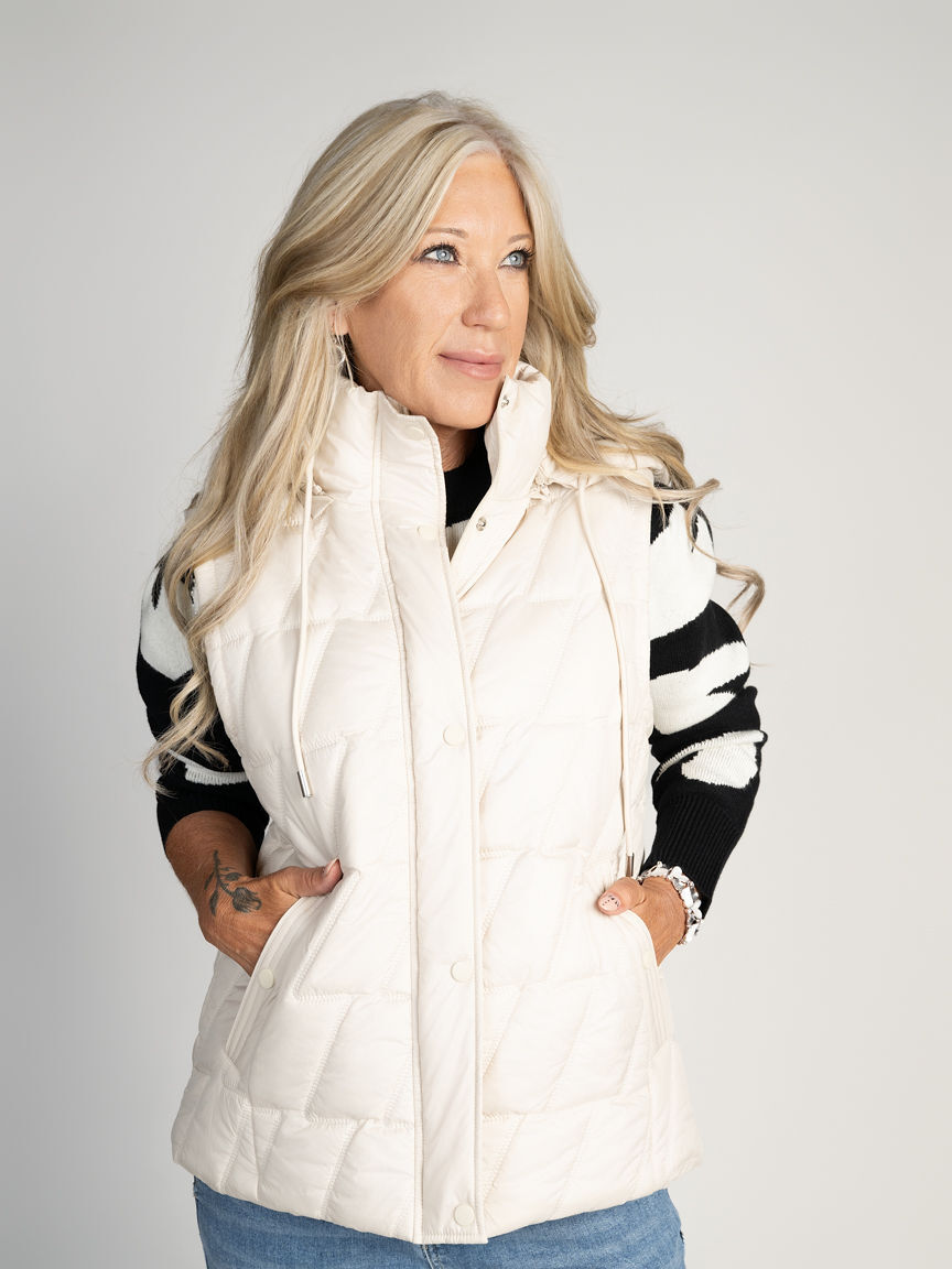 Quilted Puffer Vest