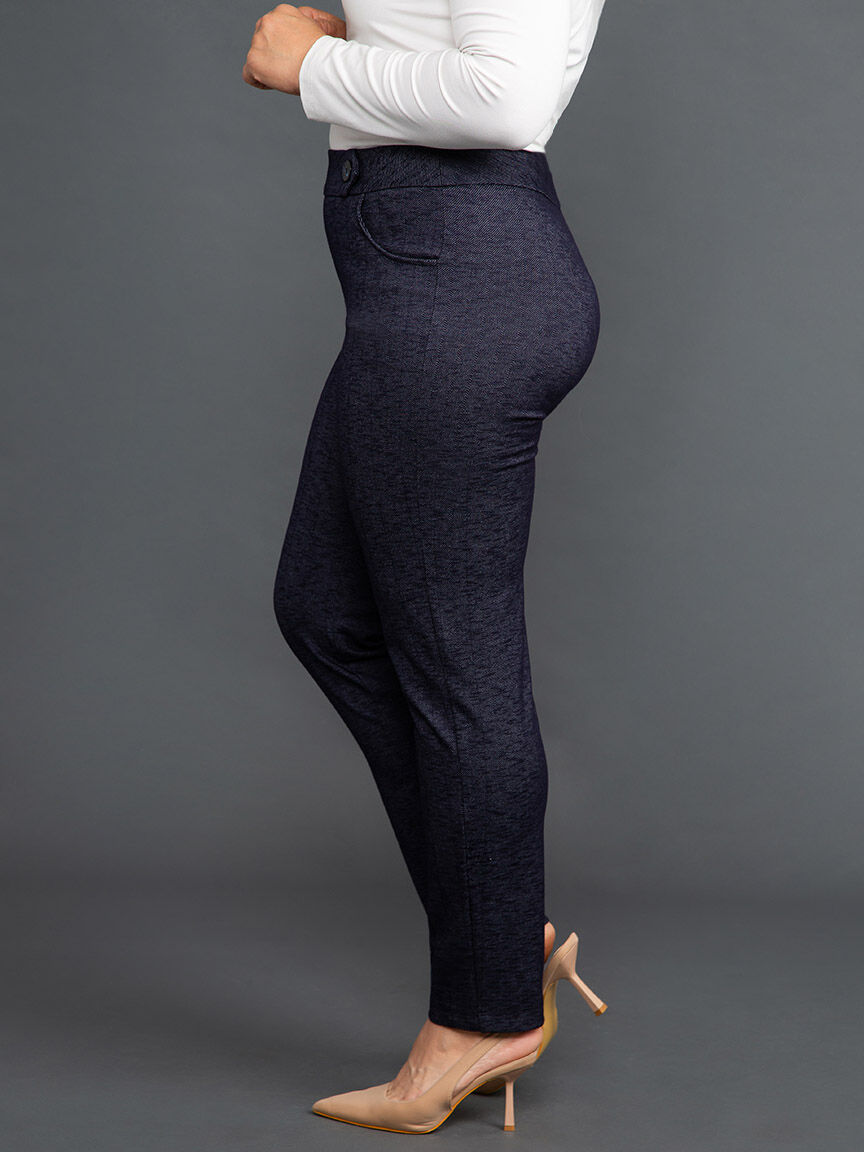 Pull On Straight Leg Pant