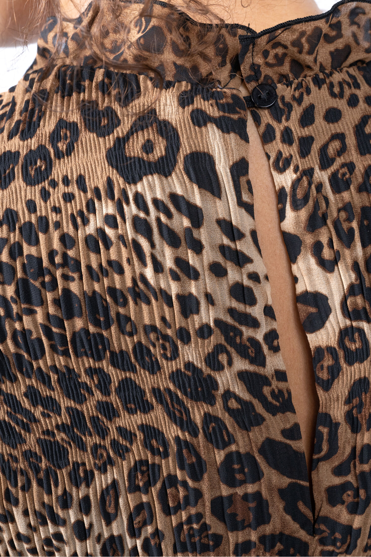 Sleeveless Leopard Maxi Dress Image 3