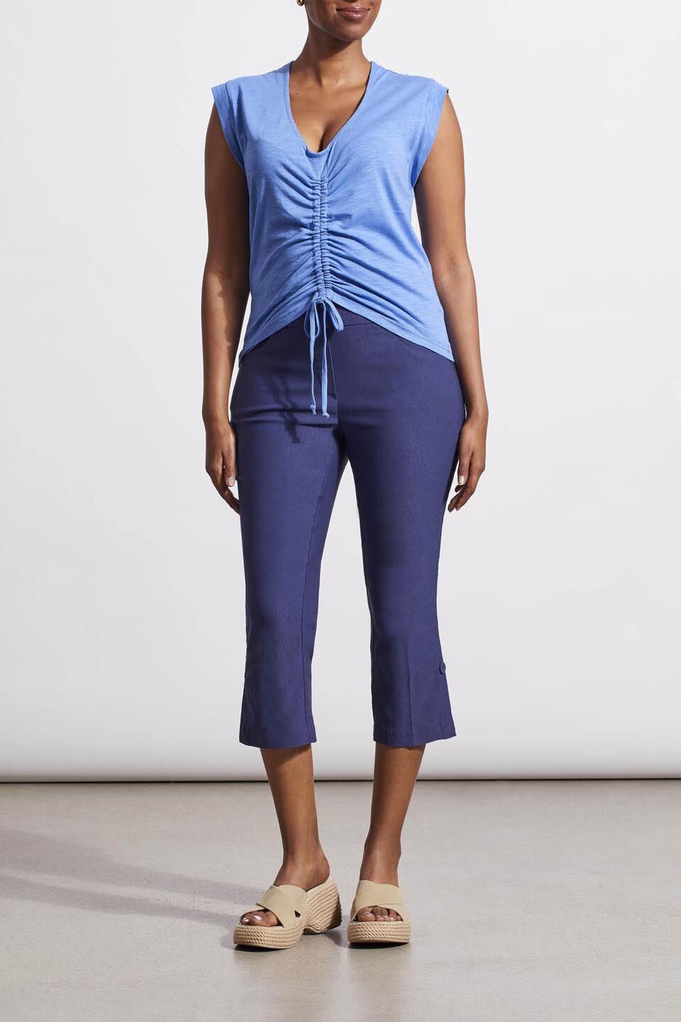 Flatten It&reg; Pull-On Capri Image 1