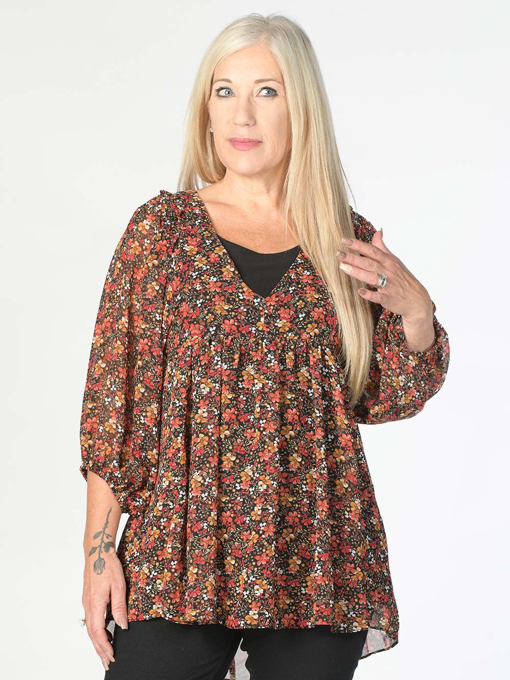 Ditsy-Daze Floral Top Image 1
