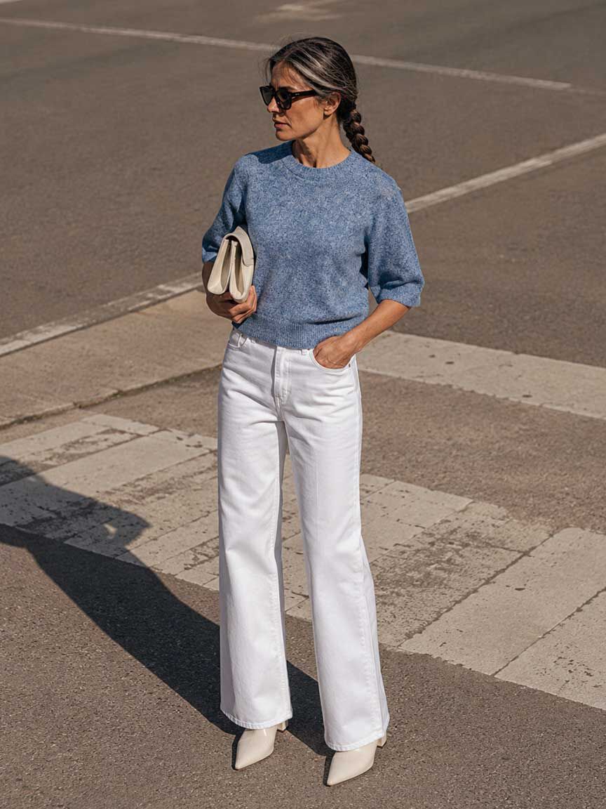 Elbow Sleeve Sweater