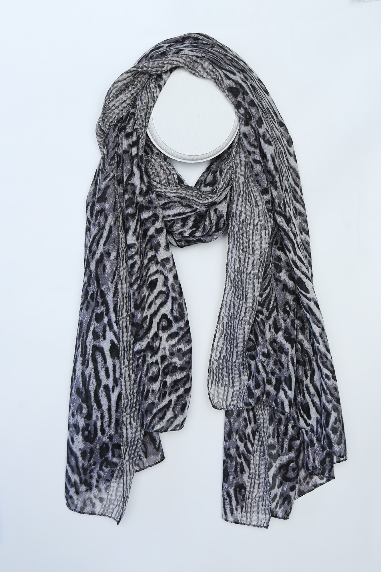 Snow Leopard Fashion Scarf 