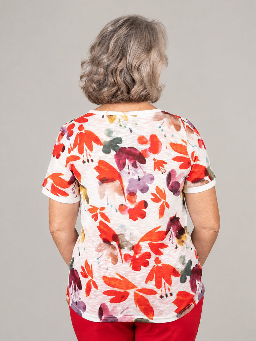 Lightweight Burnout Short Sleeve Tee
