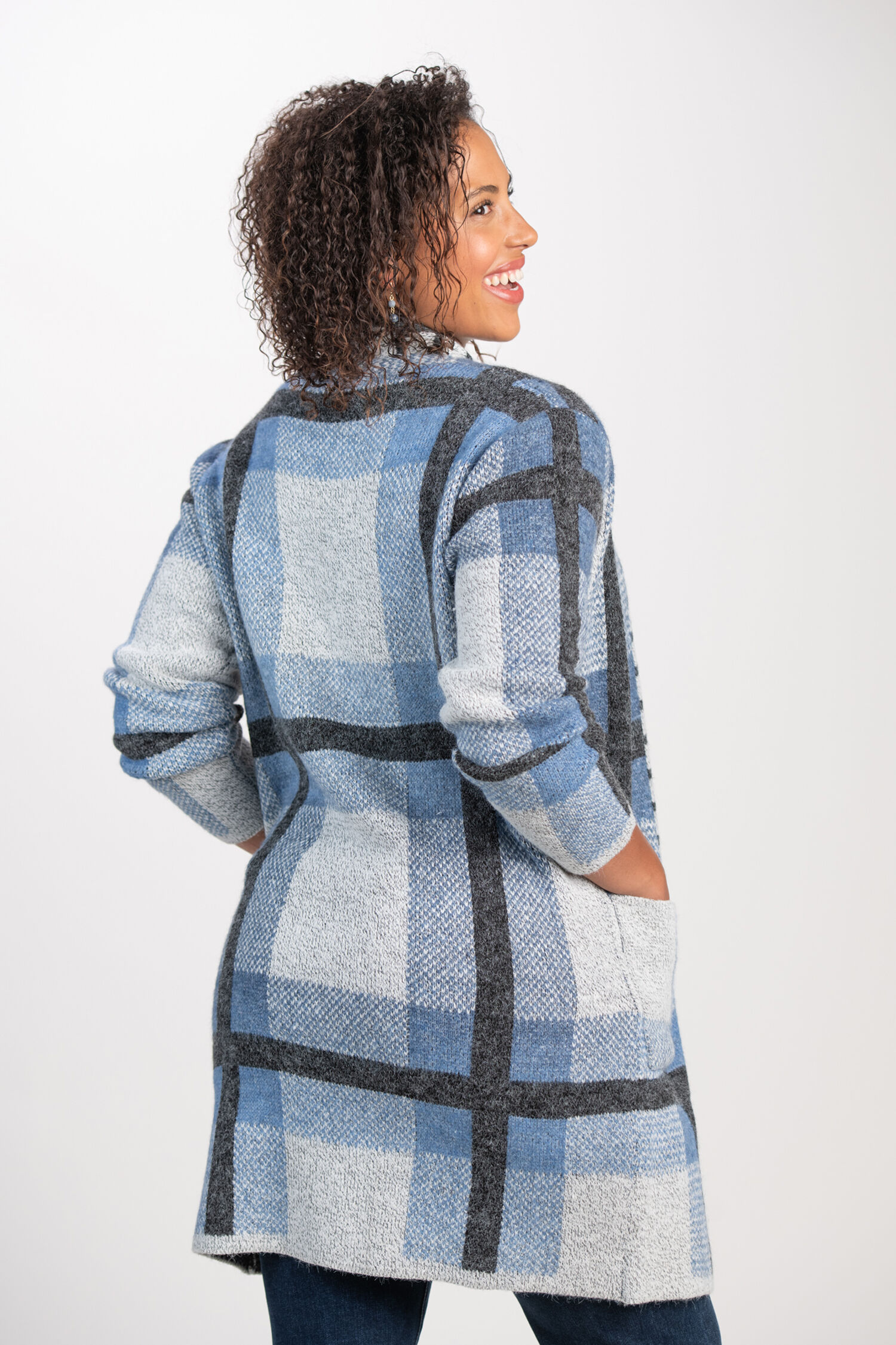 Plaid Cardigan   Image 2