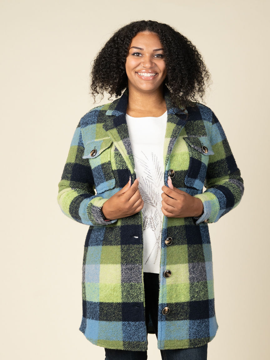 sheller 新品タグ付き angora check tweed skort angora check tweed skort – shéller / シェリエ