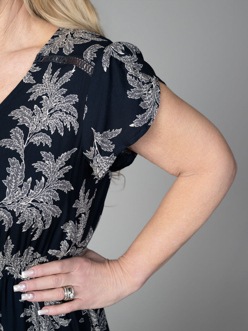 Short Sleeve Maxi Dress