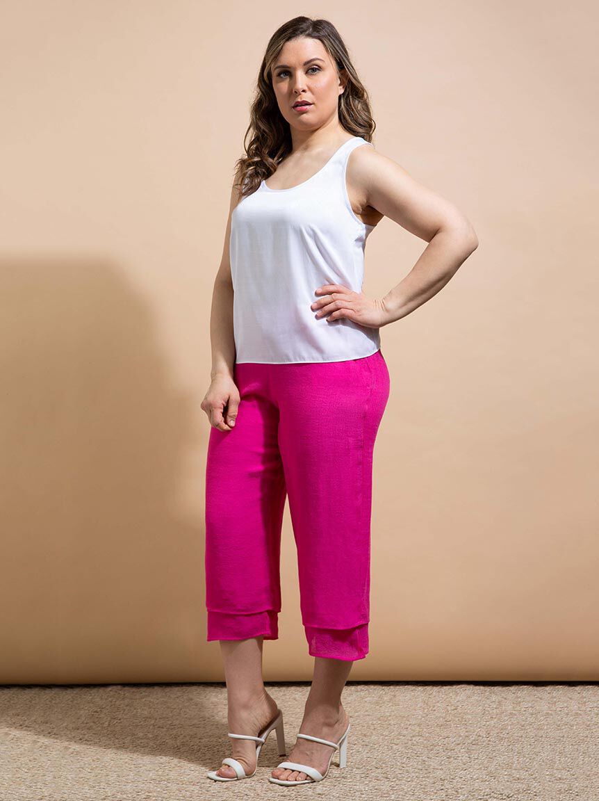 Scoop Satin Tank Image 1