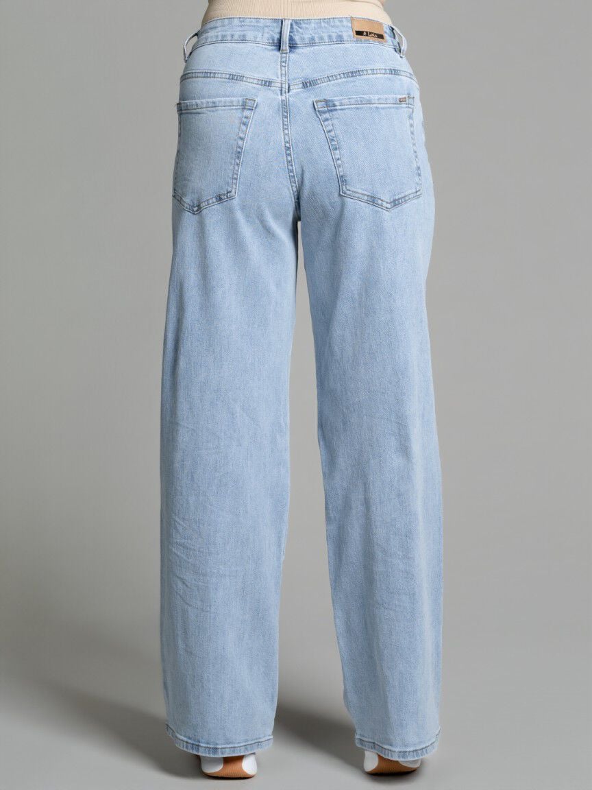 High Rise Wide Leg Jeans