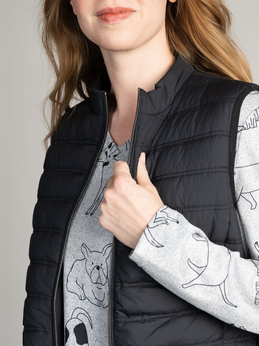 Lightweight Quilted Vest Image 2