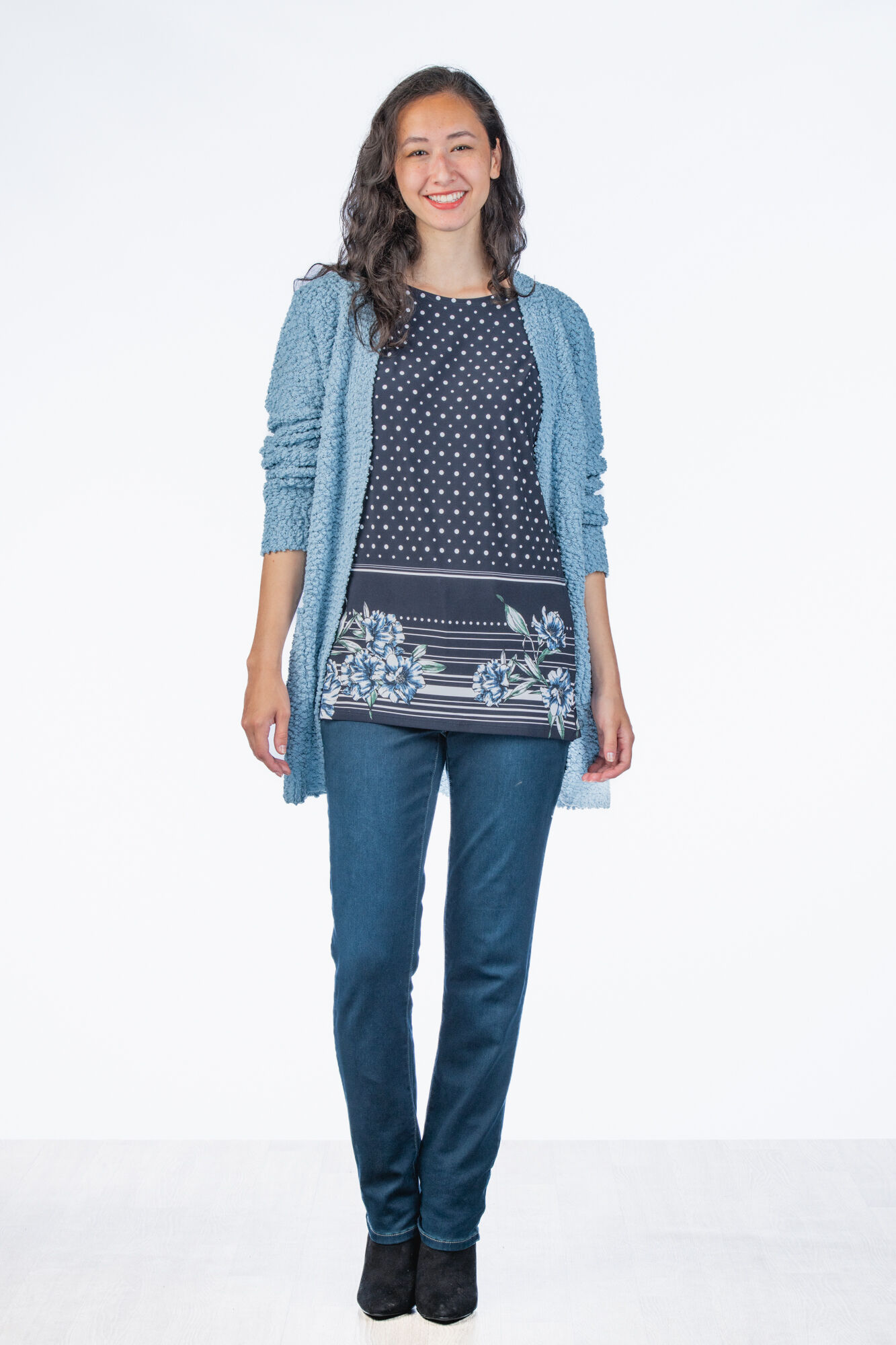 Fall Polkadot Top Image 4