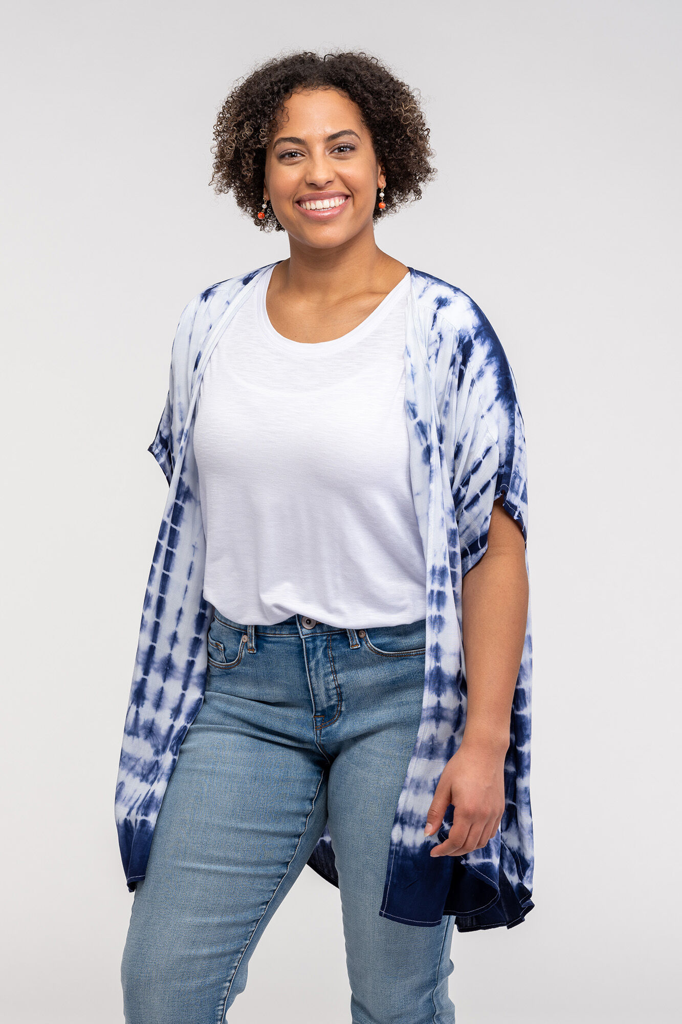 Tie Dye Kimono Image 1