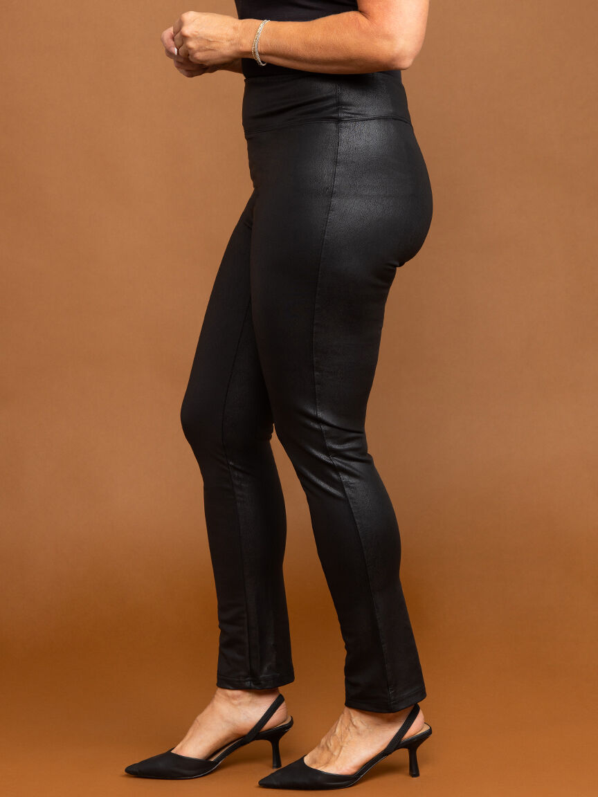 Vegan Leather Legging Image 3