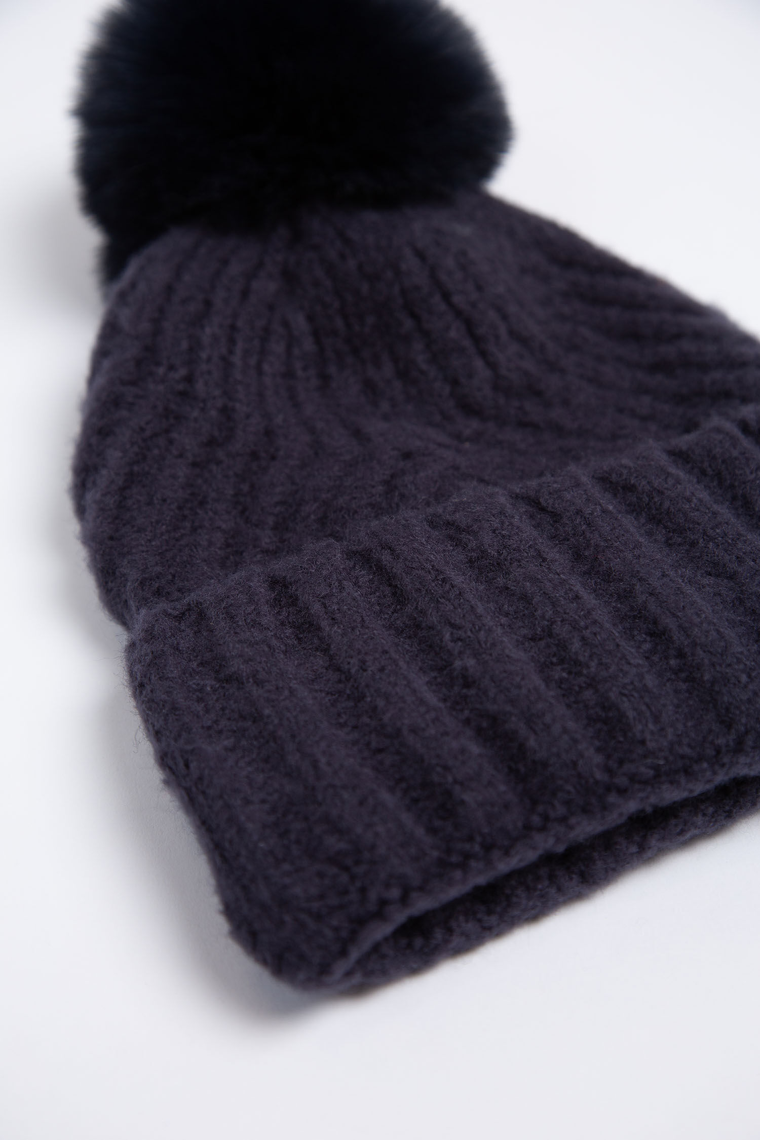 Faux-Fur Pom Toque Image 3